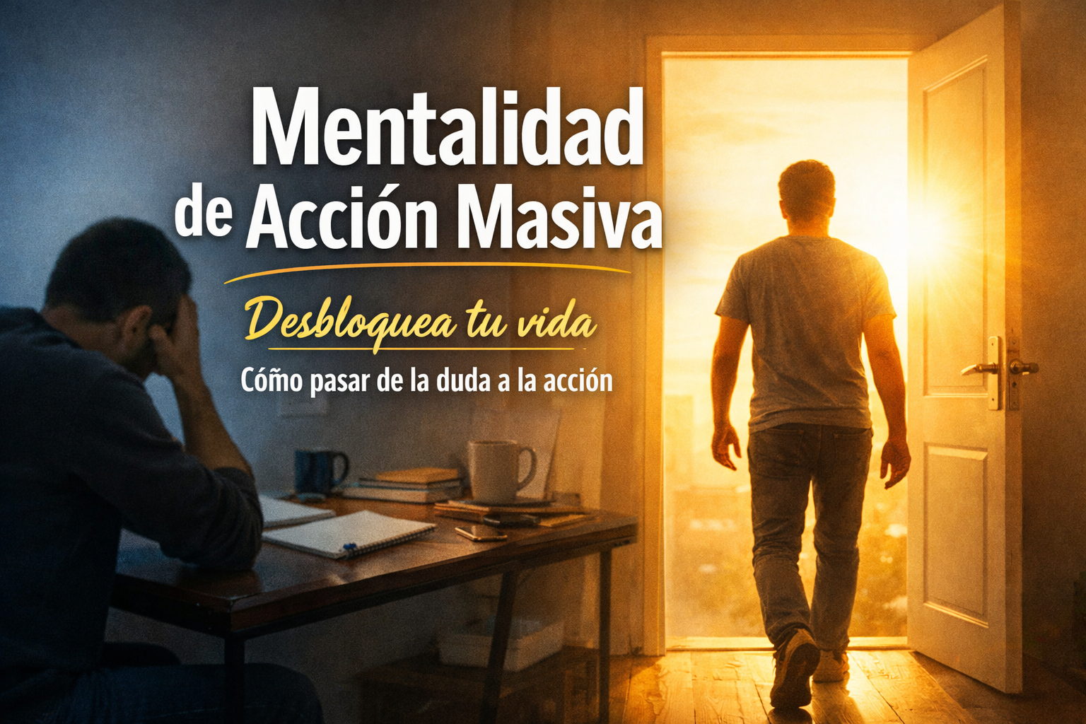 Mentalidad de Accion Masiva - Desbloquea tu vida: Como pasar de la duda a la accion